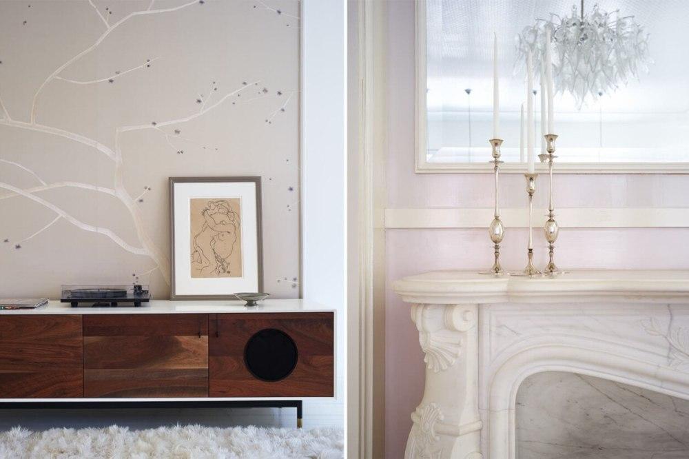 manhattan style interior design blends old and new